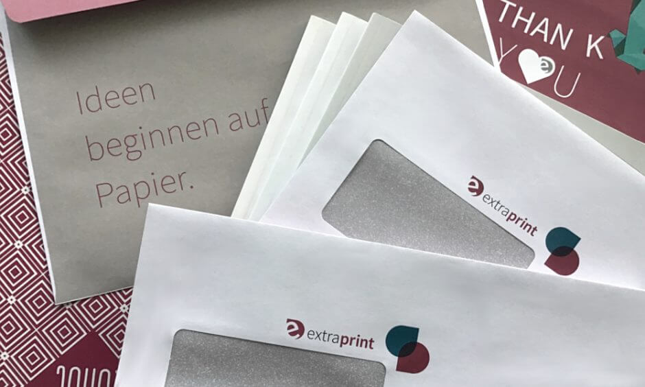 Geschäftspapier von extraprint