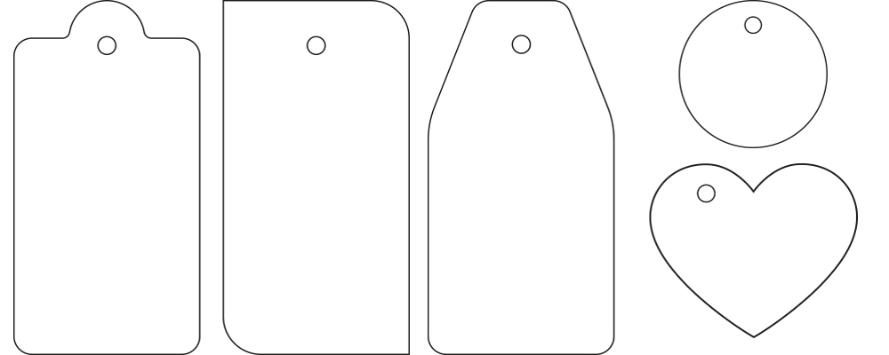 Hangtags Anhanger Auf Kraftpapier Extraprint