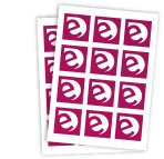 Aufkleber und Sticker drucken