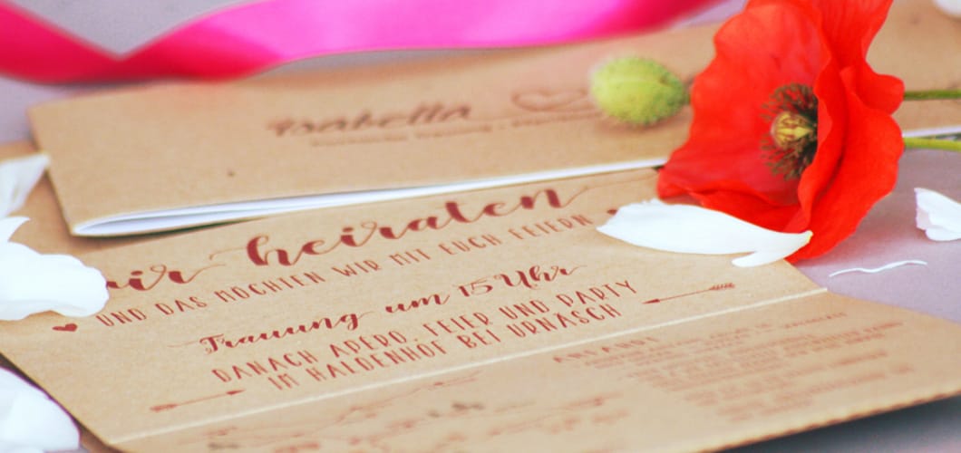 Hochzeitsausstattung